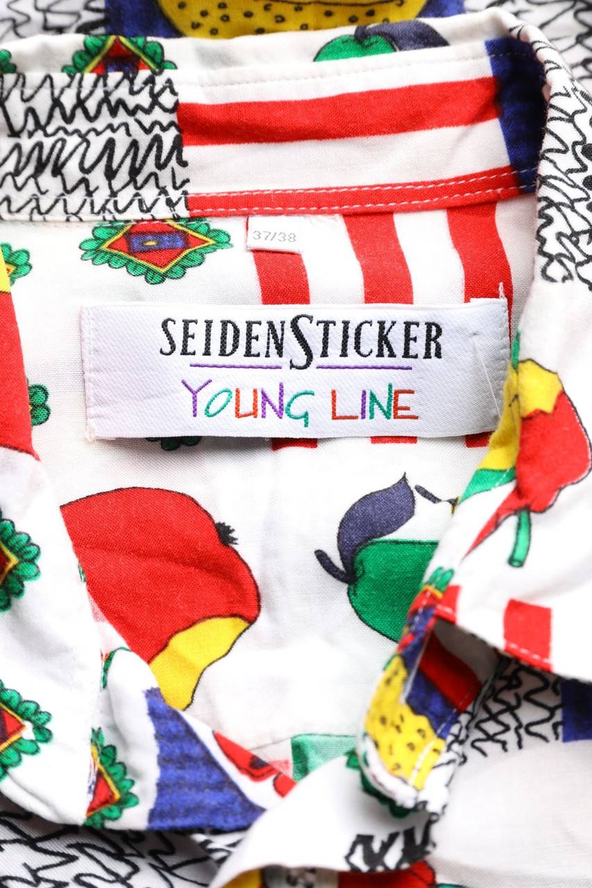 Carou SEIDENSTICKER Kurzarm-Hemd Mit Print
