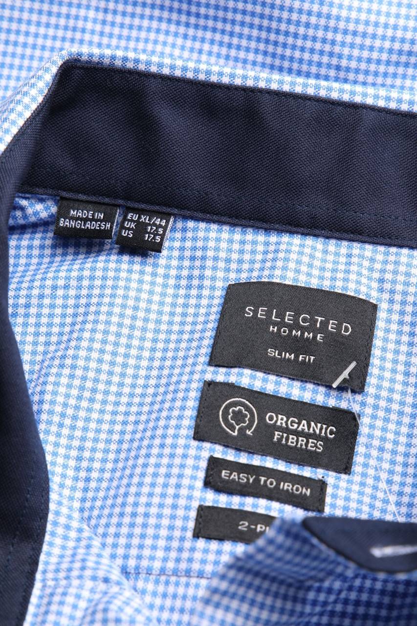 Carou SELECTED HOMME Kariertes Hemd Aus Baumwolle