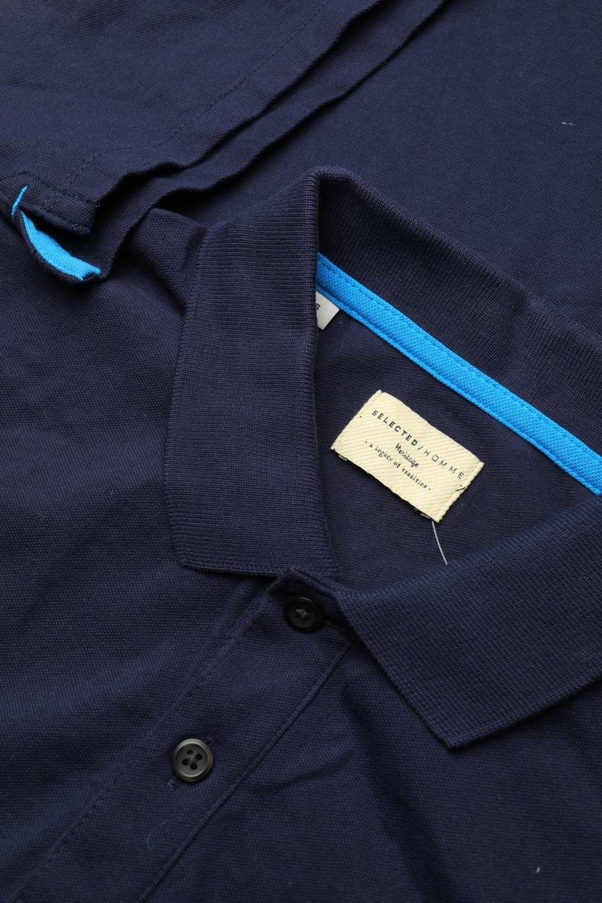 Carou SELECTED HOMME Poloshirt Mit Stickereien
