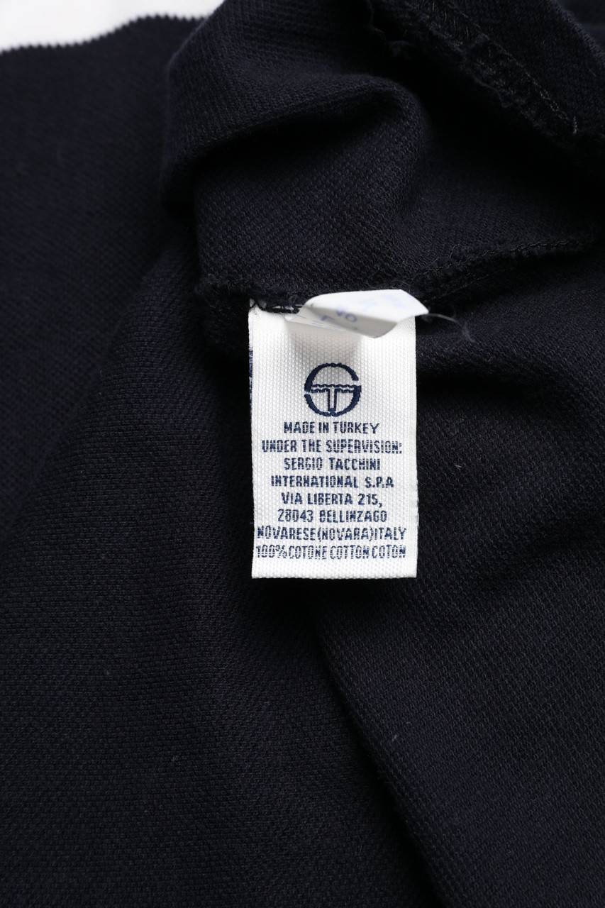 Carou Sergio Tacchini Poloshirt Mit Logo-Print