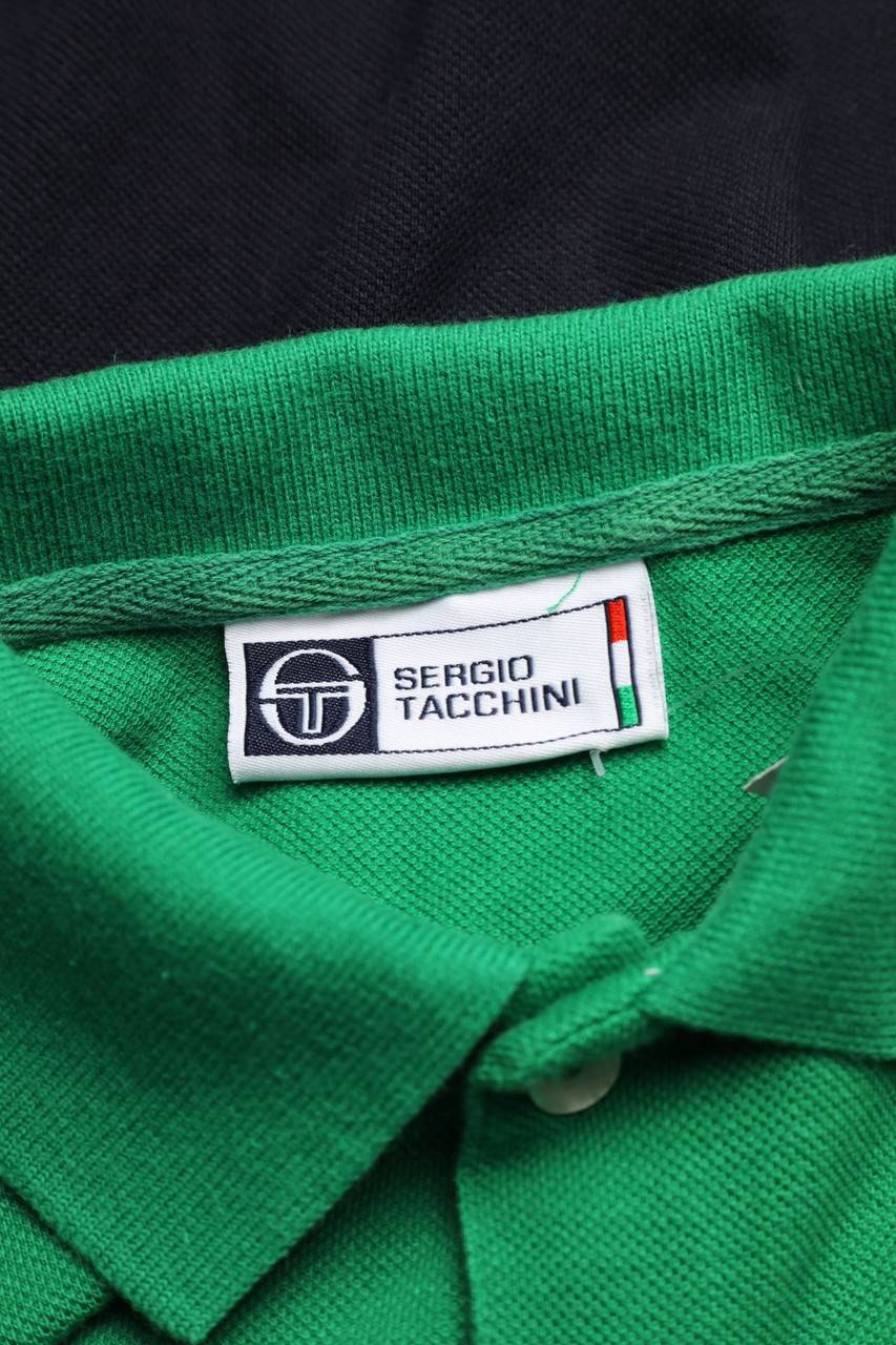 Carou Sergio Tacchini Poloshirt Mit Logo-Print