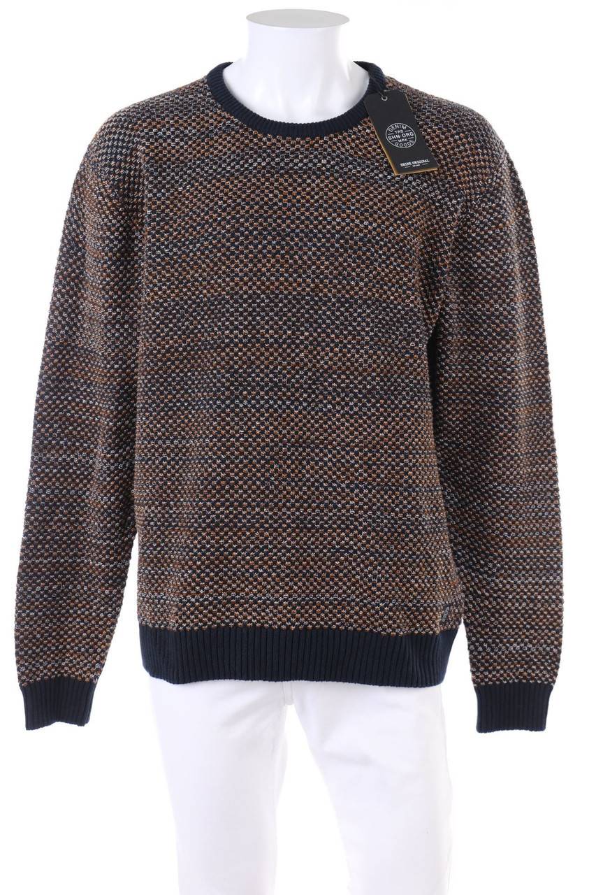 Carou SHINE ORIGINAL Baumwoll-Strick-Pullover