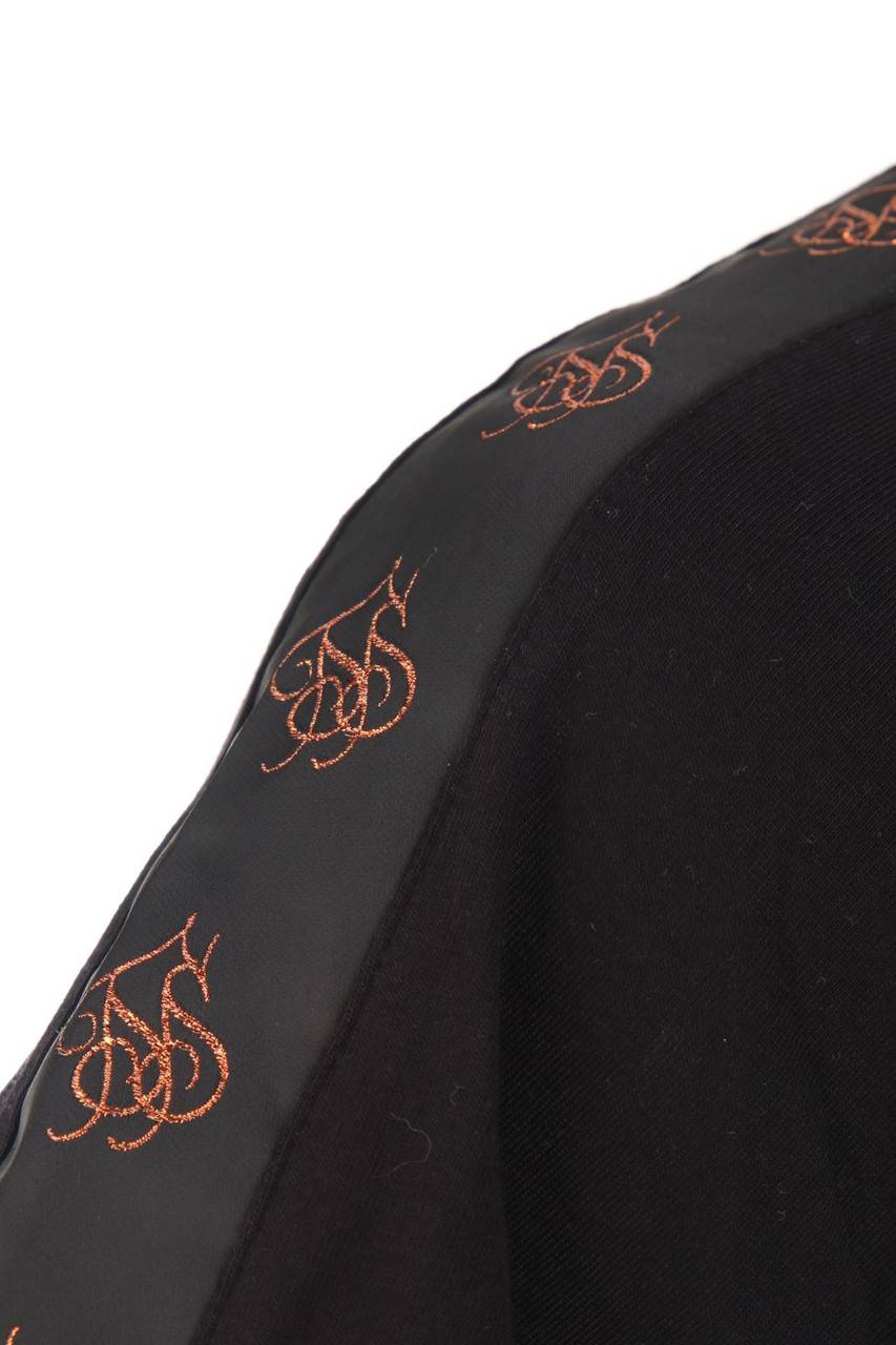 Carou SIKSILK T-Shirt Mit Logo-Stickerei