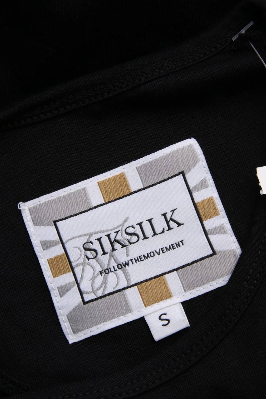 Carou SIKSILK T-Shirt Mit Logo-Stickerei