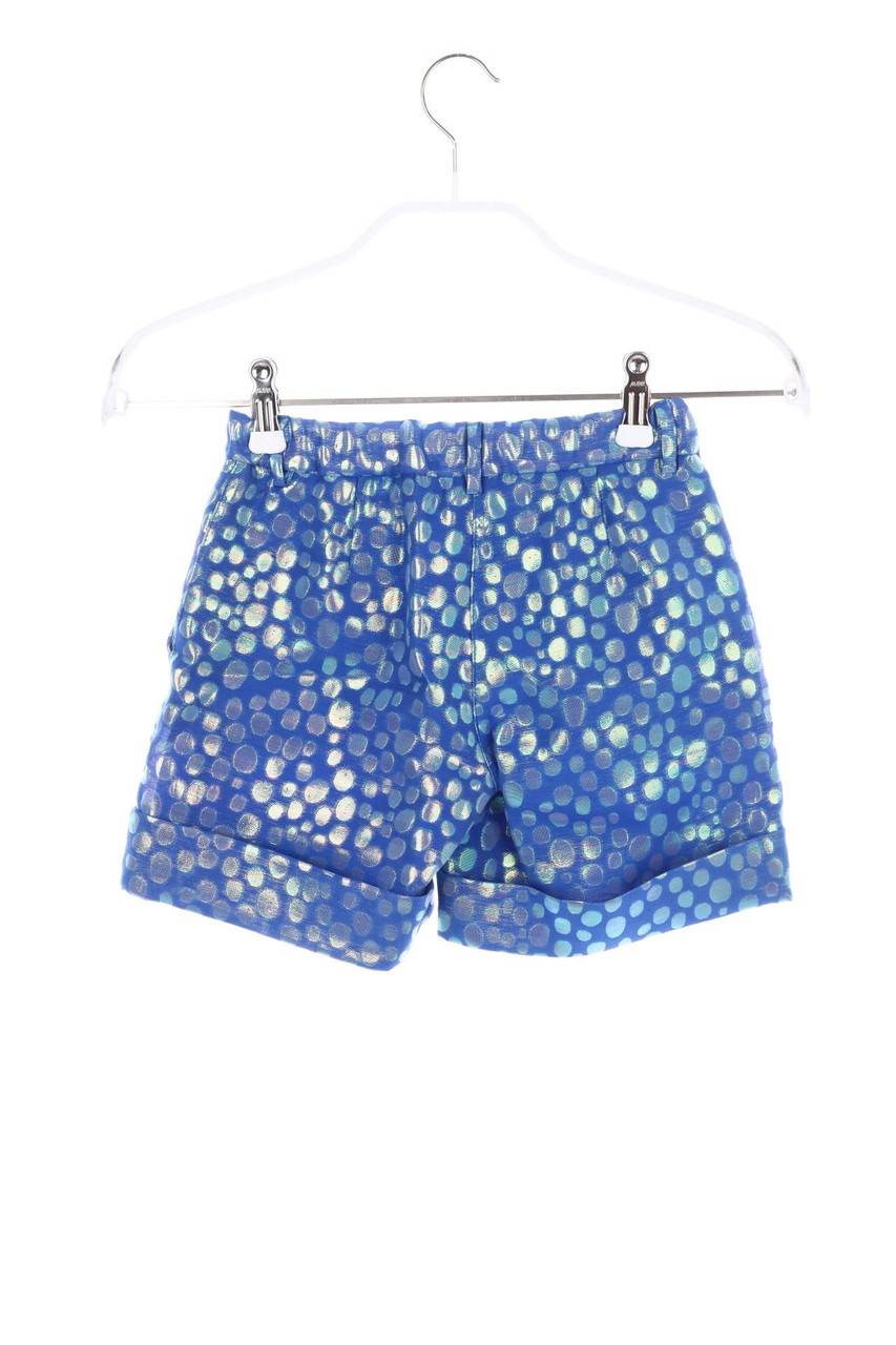 Carou Simonetta Shorts Mit Metallic-Effekt