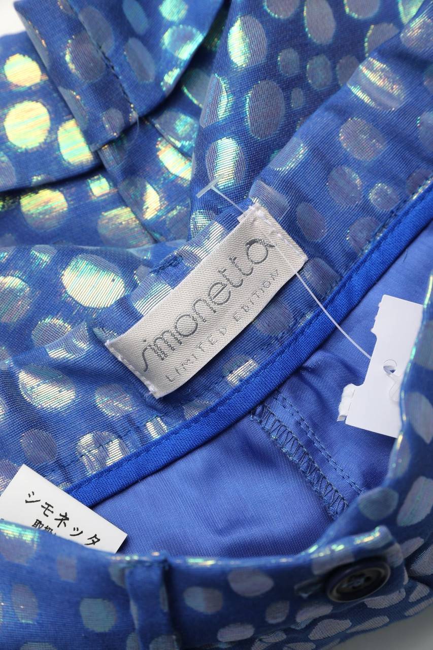 Carou Simonetta Shorts Mit Metallic-Effekt