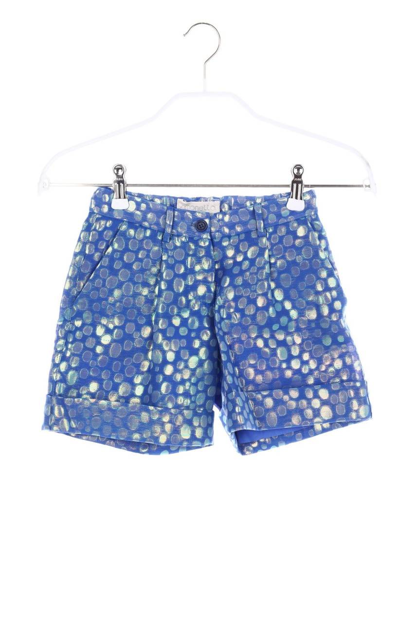 Carou simonetta Shorts mit Metallic-Effekt