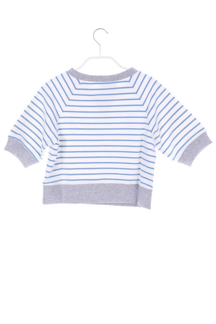 Carou Simonetta Streifen-Sweatshirt Mit Glitzer