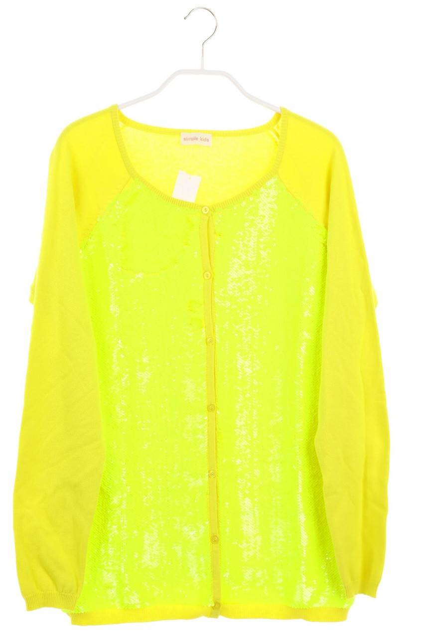 Carou simple kids Strickjacke mit Wende-Pailletten