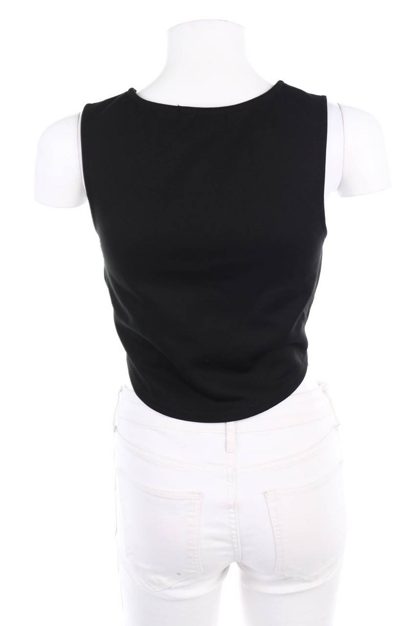 Carou Sinsay Crop-Top Mit Reißverschluss