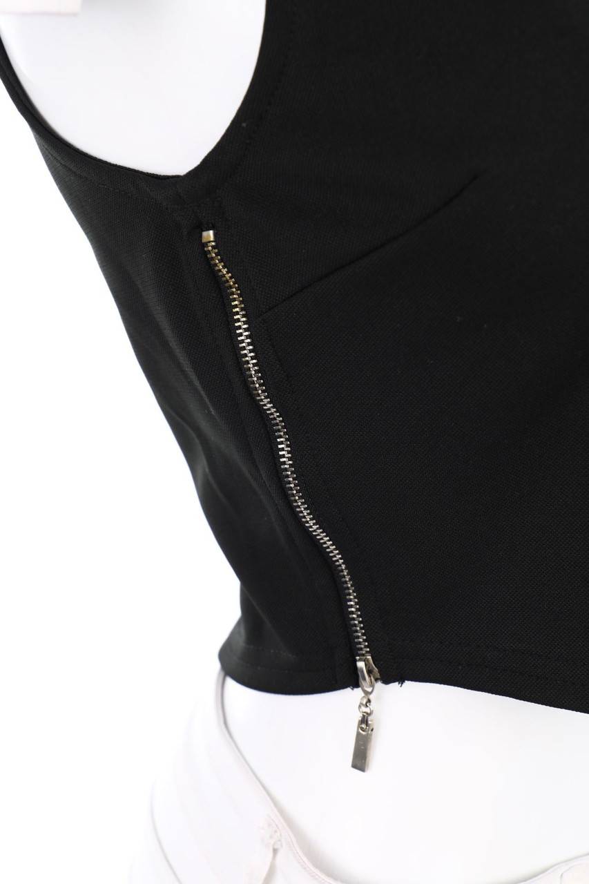 Carou Sinsay Crop-Top Mit Reißverschluss