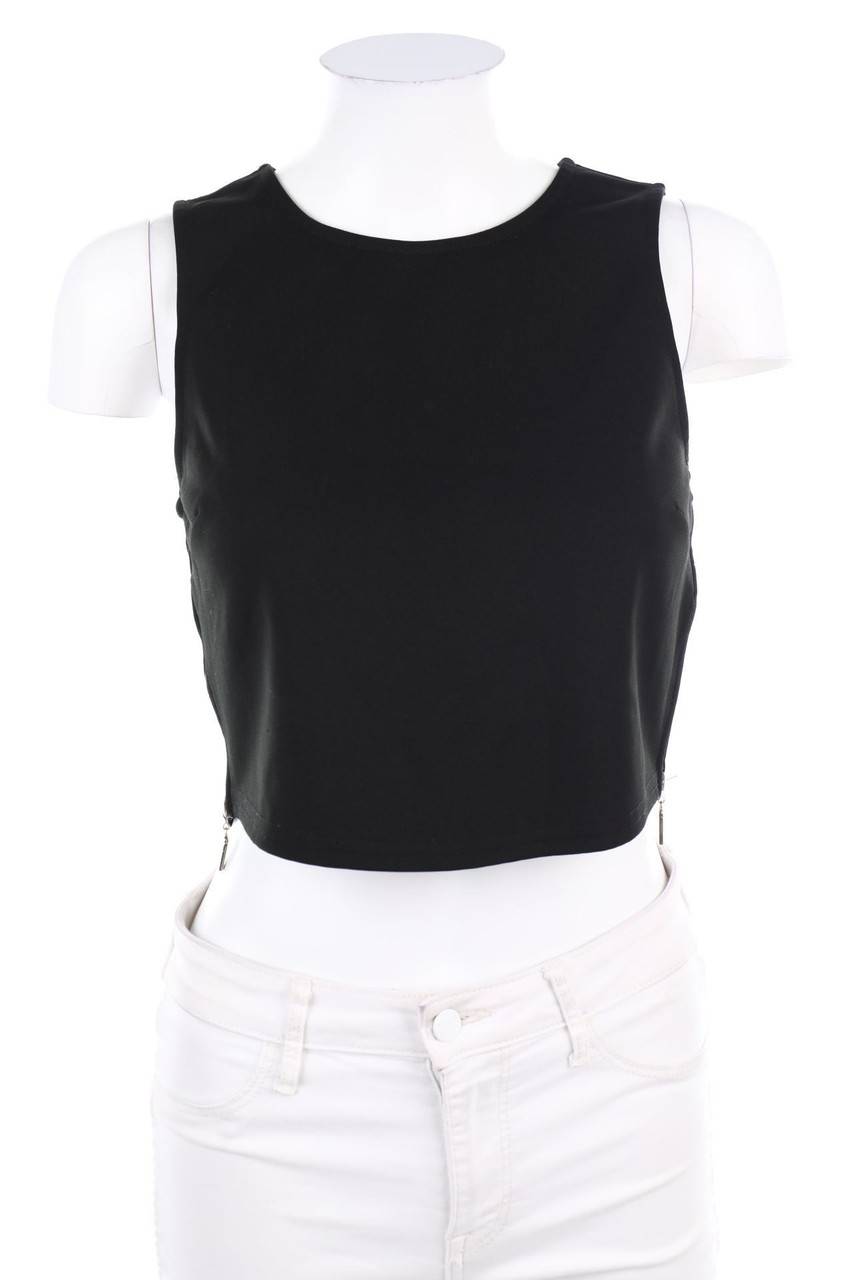 Carou sinsay Crop-Top mit Reißverschluss