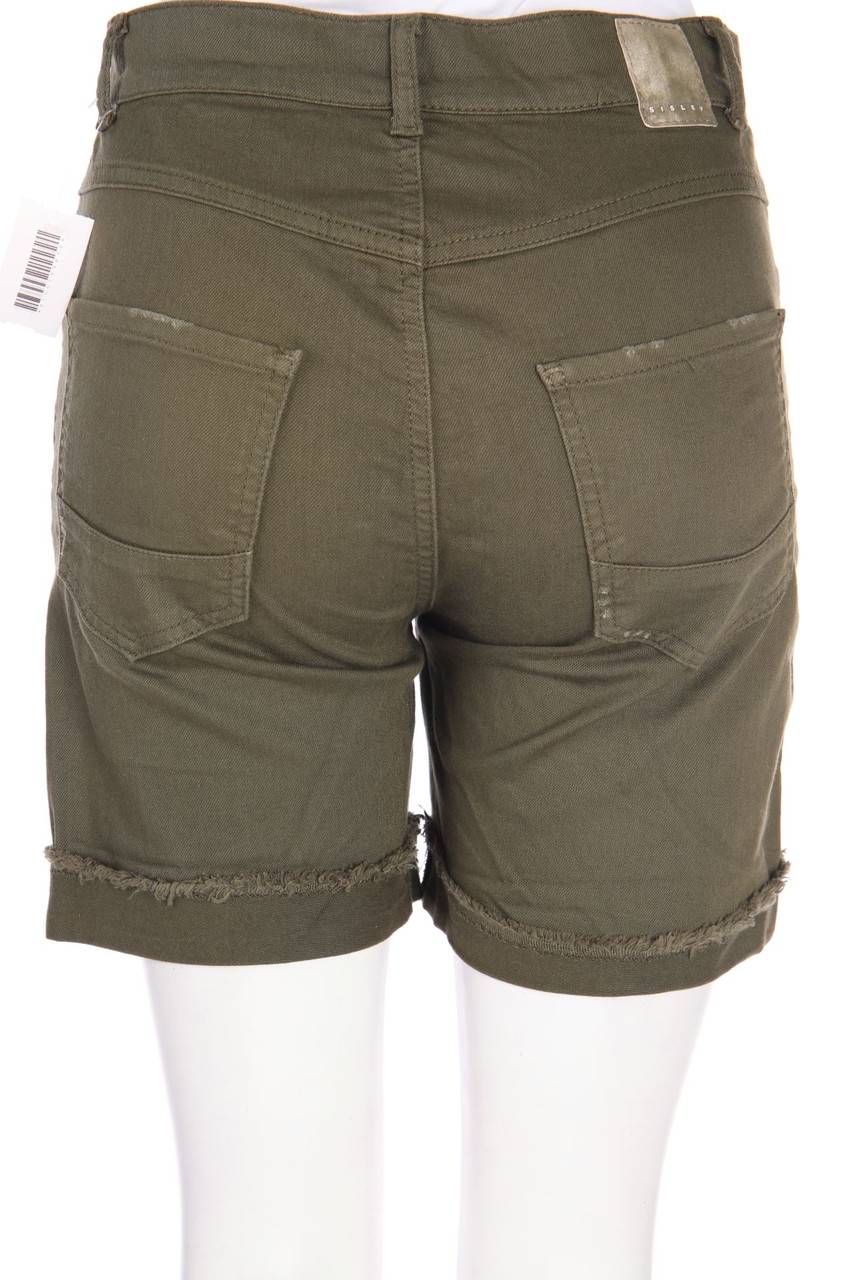 Carou SISLEY Distressed Jeans-Shorts Mit Stretch