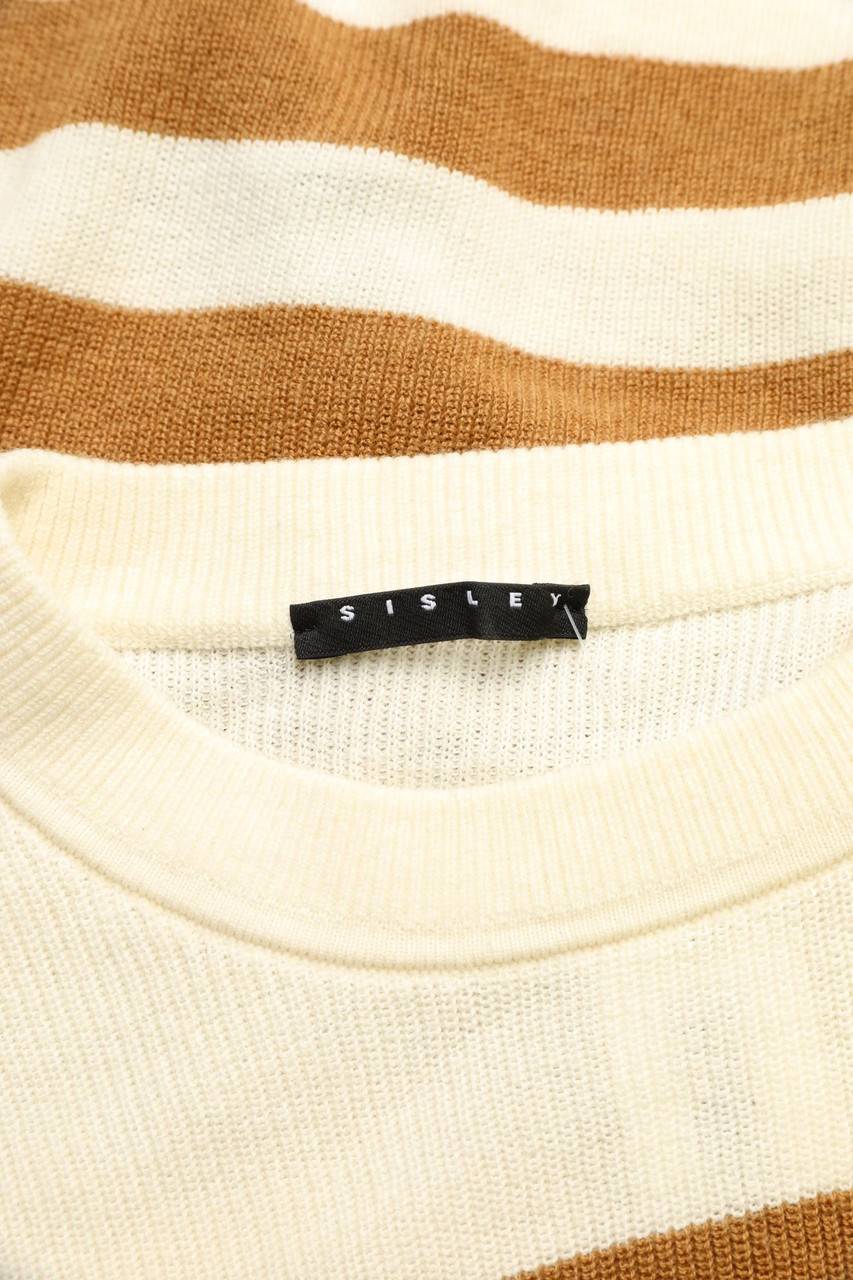 Carou SISLEY Strick-Pullover Mit Knöpfen