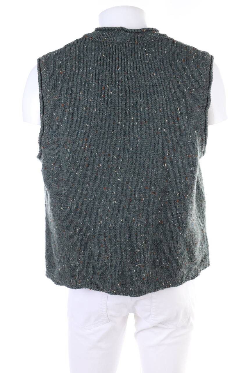 Carou SISLEY Vintage-Weste Aus Reiner Schurwolle