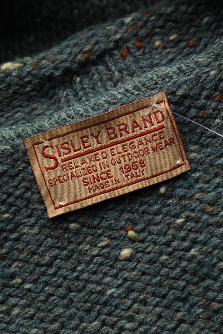 Carou SISLEY Vintage-Weste Aus Reiner Schurwolle