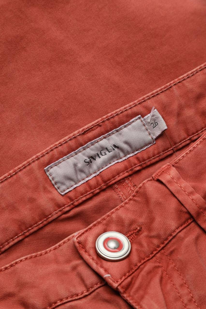 Carou SIVIGLIA Straight Cut Jeans Mit Logo-Patch