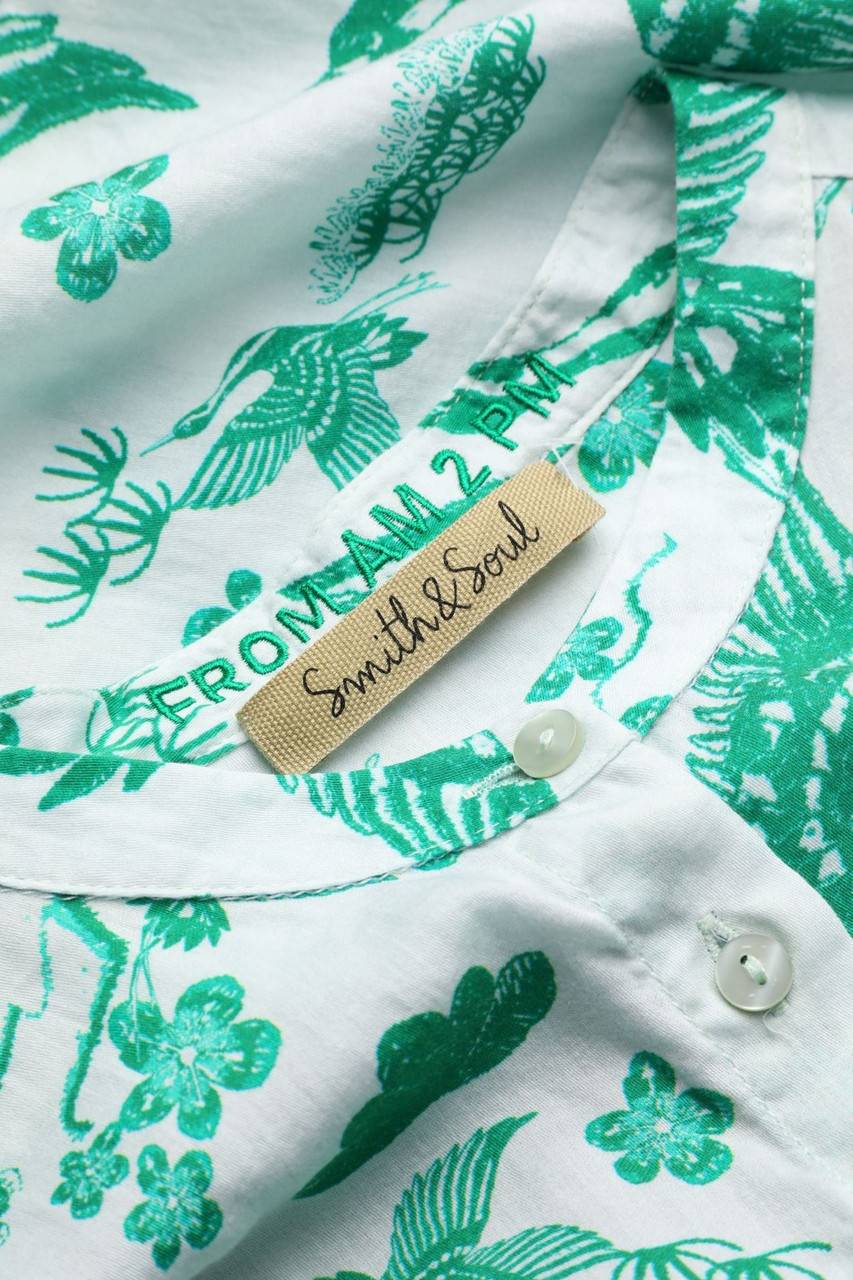 Carou Smith&Soul Oversize-Bluse Mit Print