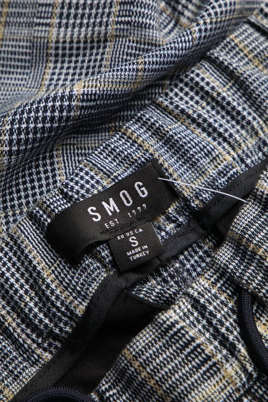 Carou SMOG Jogging-Hose Mit Karo-Muster