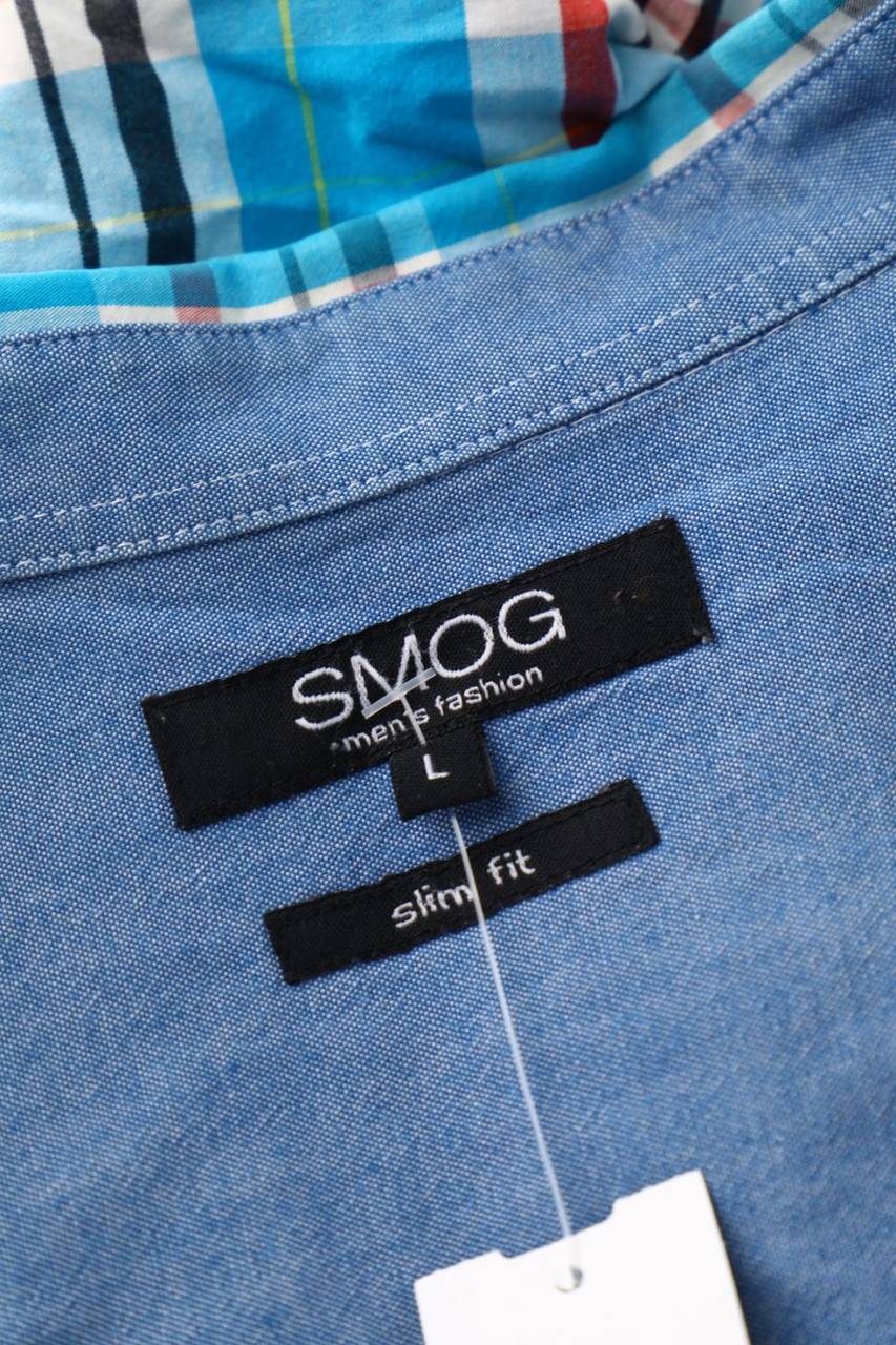 Carou SMOG Kurzarm-Hemd Mit Karo-Muster