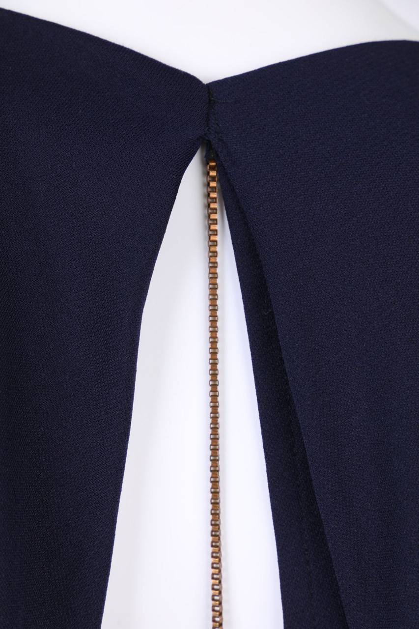 Carou SODa Blusentop Mit Tiefem Rückenausschnitt