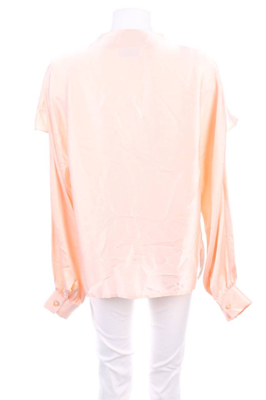 Carou Solange Mondor Satin-Volant-Bluse