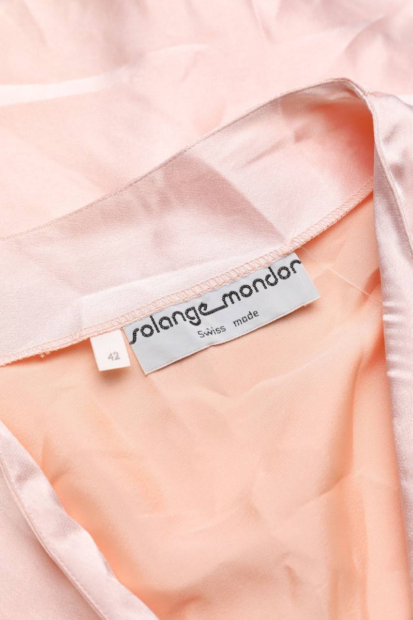 Carou Solange Mondor Satin-Volant-Bluse