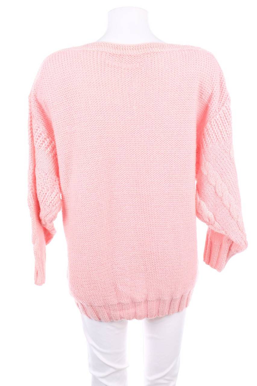 Carou SOLYNE PARIS Glitzer-Vintage-Strick-Pullover