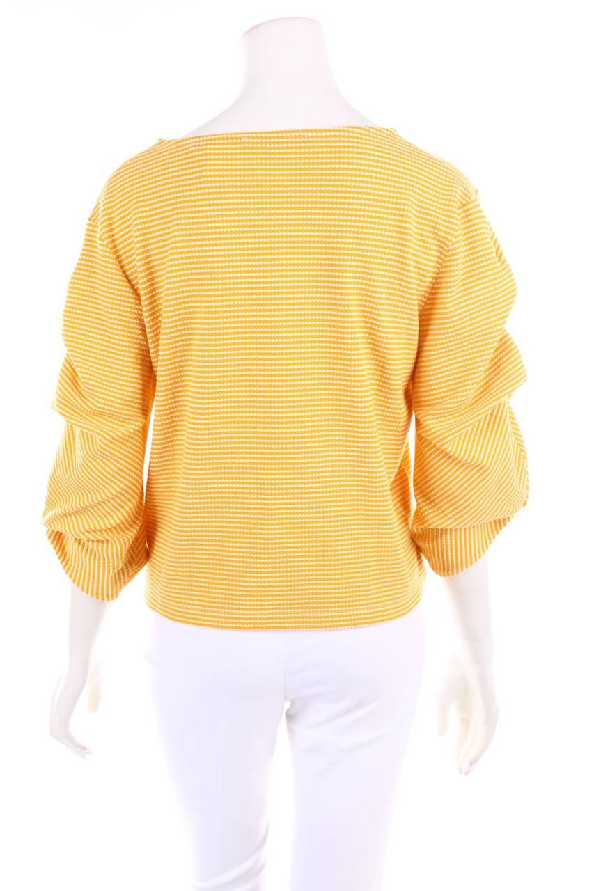 Carou Someday. 3/4-Arm-Shirt Mit Raffungen