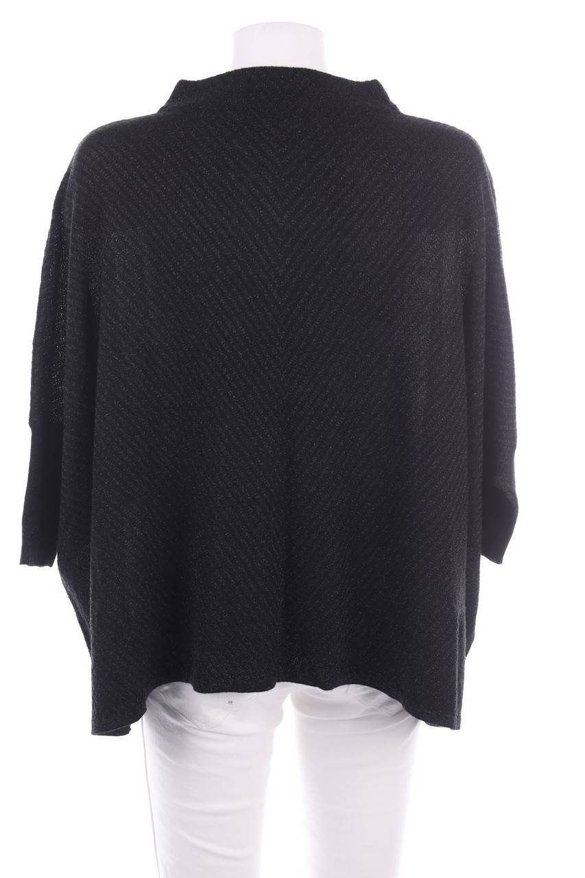 Carou Someday. Glitzer-Batwing-Pullover Mit Wolle