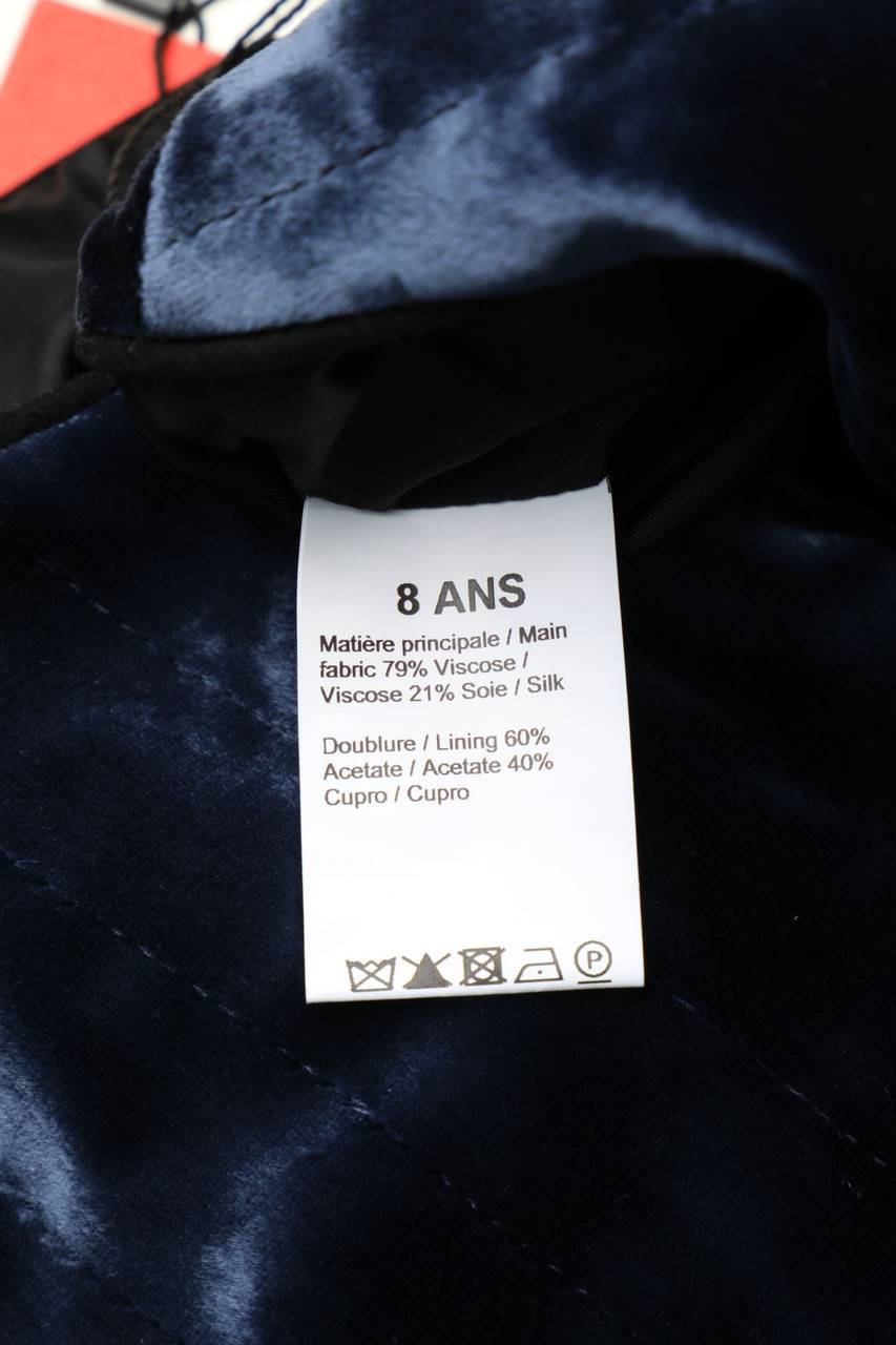 Carou SONIA RYKIEL Samt-Jacke Mit Seide