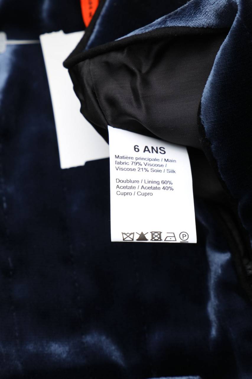 Carou SONIA RYKIEL Samt-Jacke Mit Seide