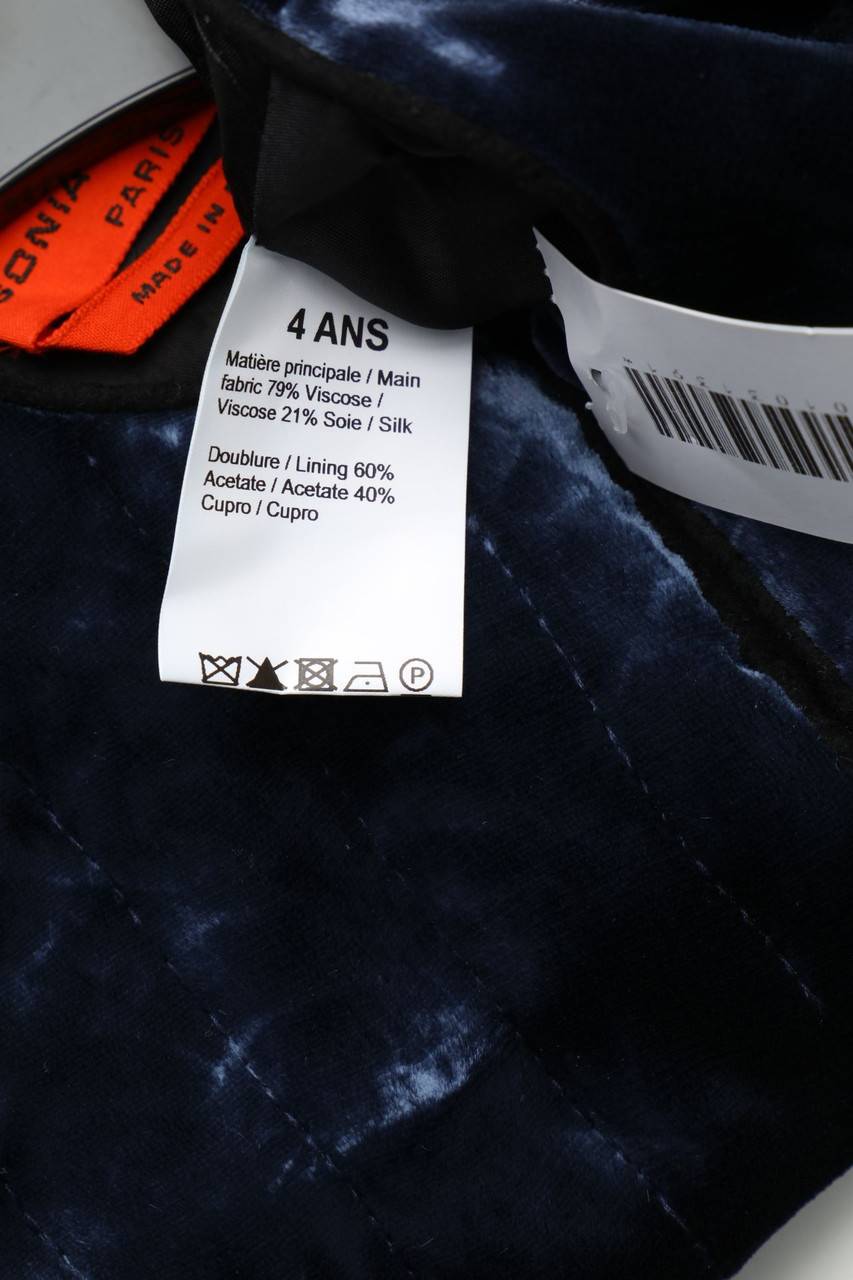 Carou SONIA RYKIEL Samt-Jacke Mit Seide