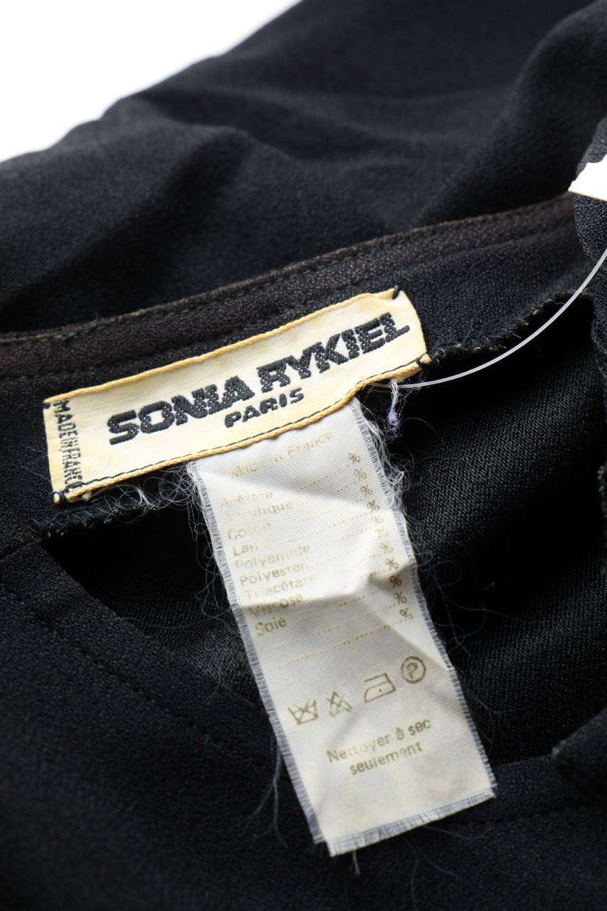 Carou SONIA RYKIEL Vintage-Bluse Mit Tunnelzug