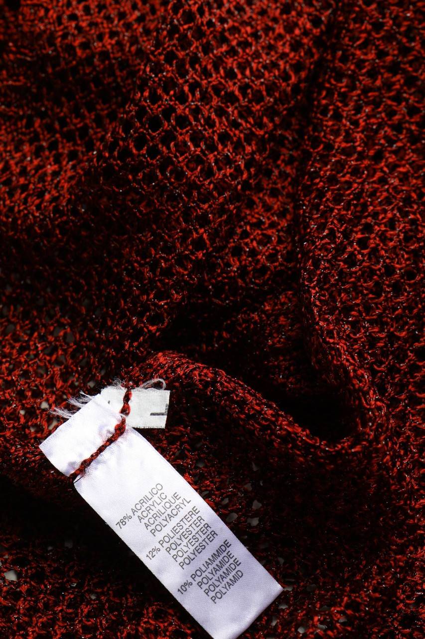 Carou SOON Vokuhila-Oversize-Strick-Pullover