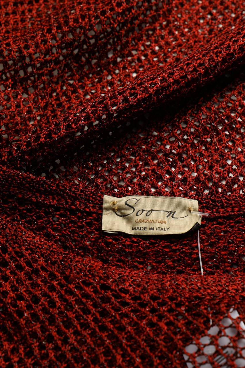 Carou SOON Vokuhila-Oversize-Strick-Pullover