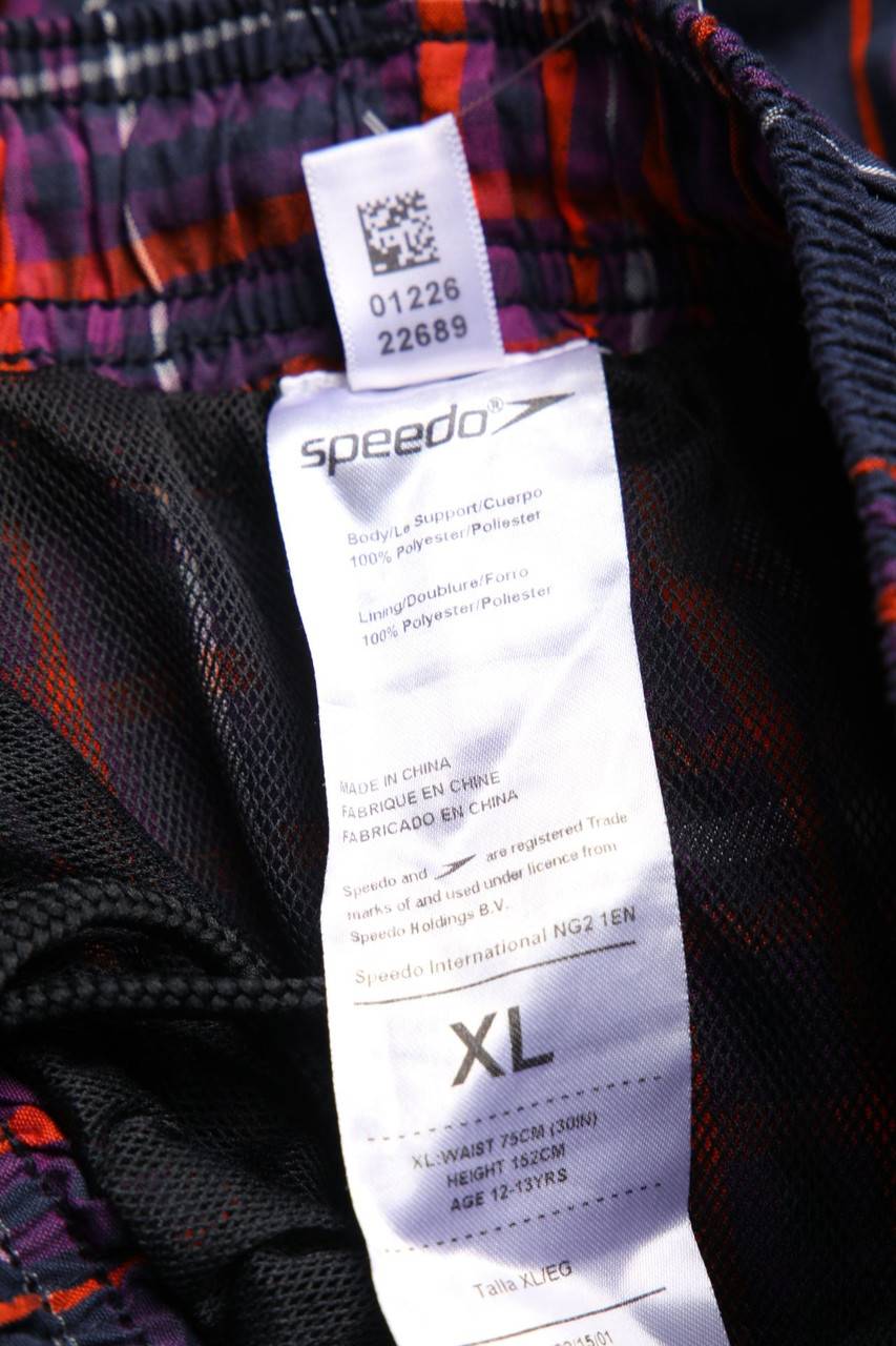 Carou Speedo Schwimm-Shorts Mit Karo-Muster