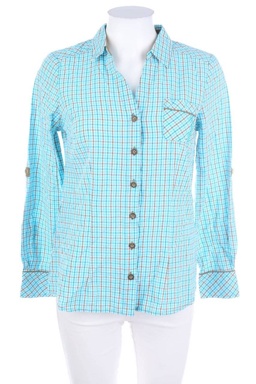 Carou Spieth & Wensky Bluse mit Karo-Muster