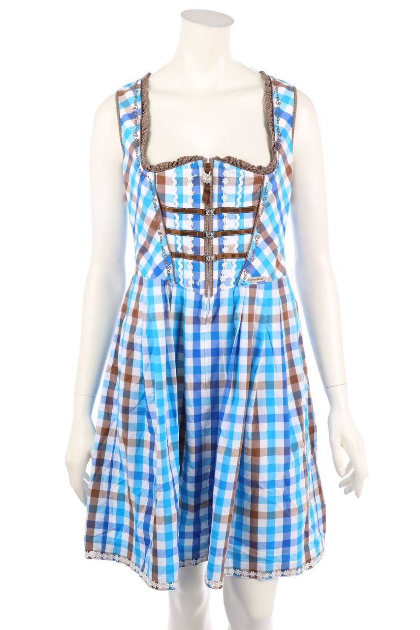 Carou Spieth & Wensky Dirndl mit Karo-Muster