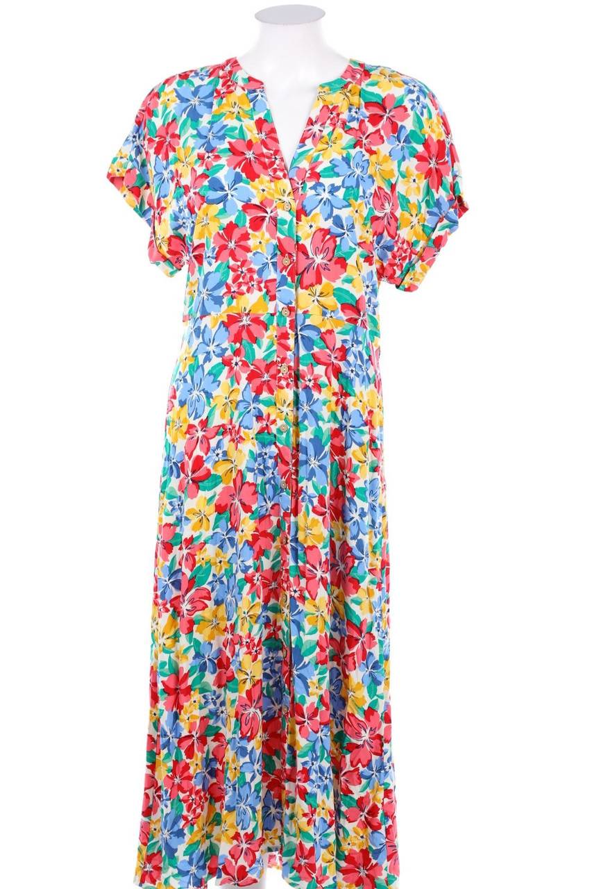 Carou SPRINGFIELD Blusenkleid mit Blumen-Print
