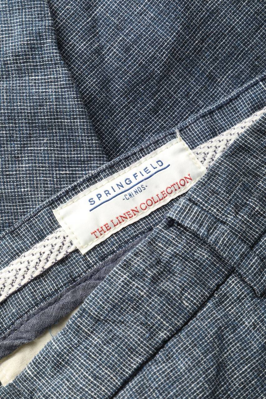 Carou SPRINGFIELD Chino-Hose Mit Logo-Applikation