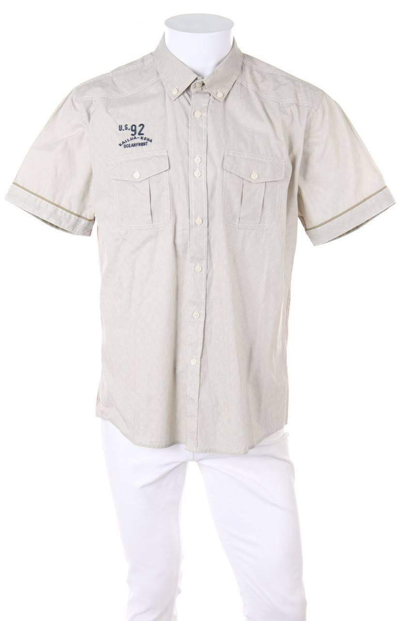 Carou SPRINGFIELD Kurzarm-Hemd Casual Streifen