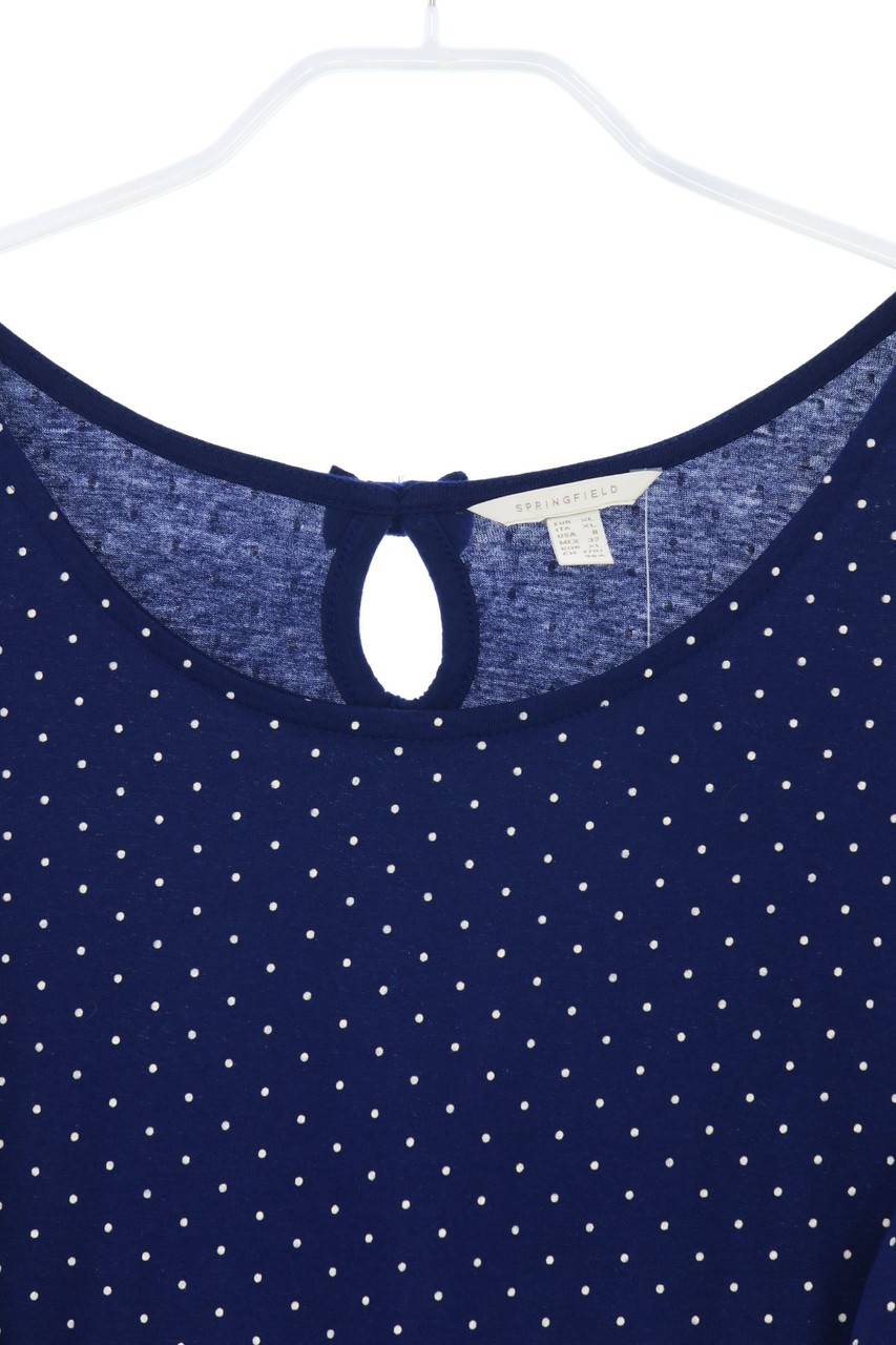 Carou SPRINGFIELD Longsleeve-Shirt Mit Polka Dots