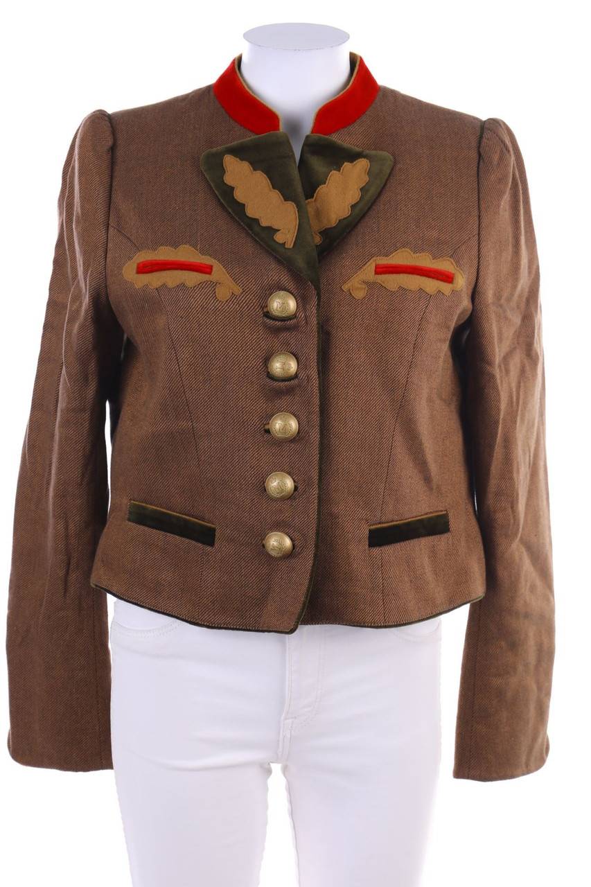 Carou STAJAN KUNST & MODE Trachten-Jacke aus Leinen