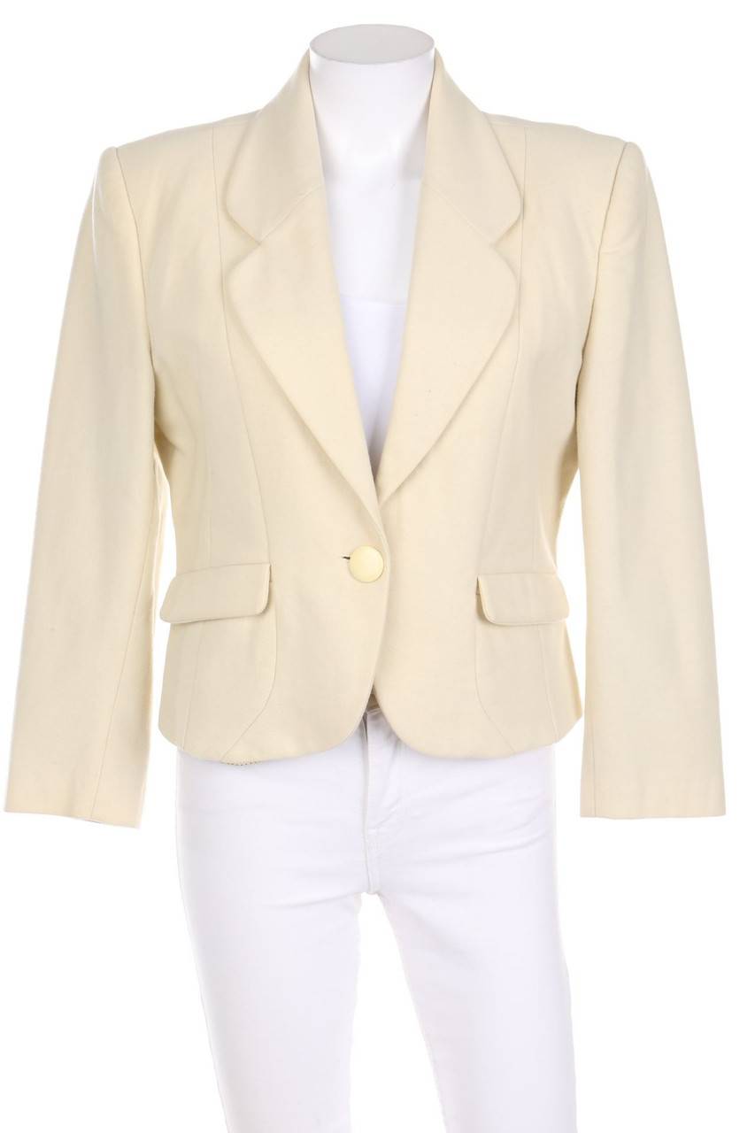 Carou STEFANEL Vintage-Blazer aus Woll-Mix