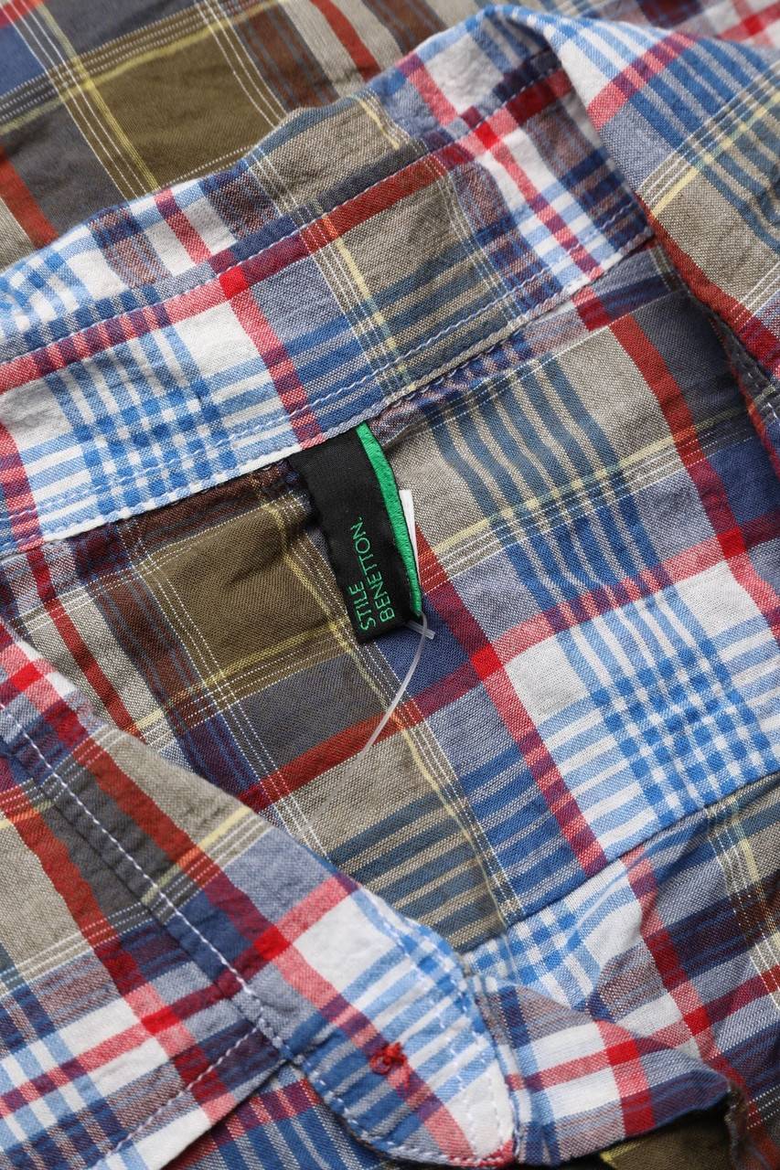 Carou STILE BENETTON Kariertes Hemd