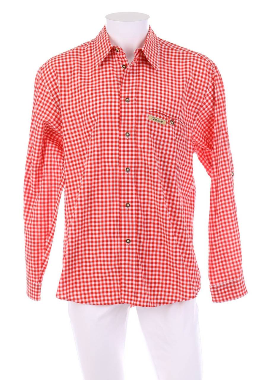 Carou STOCKERPOINT Trachten-Hemd mit Karo-Muster