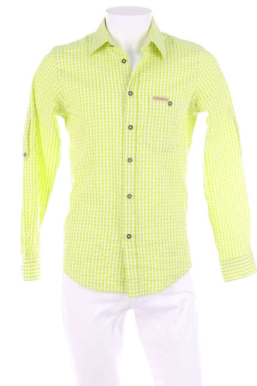 Carou STOCKERPOINT Trachten-Hemd mit Karo-Muster