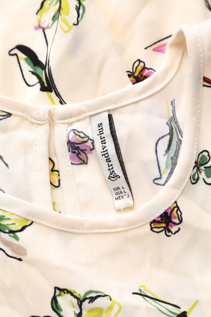 Carou Stradivarius Blusentop Mit Blumen-Print
