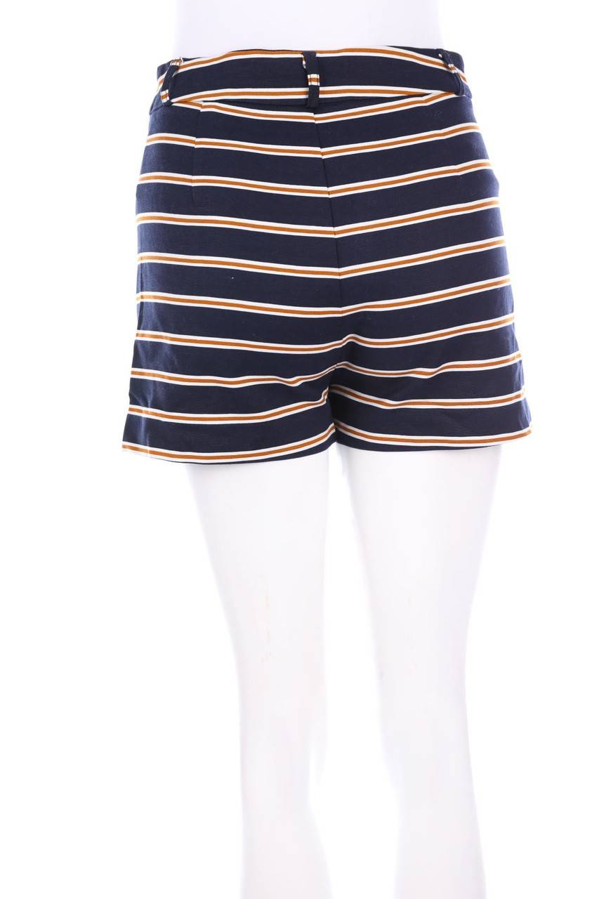 Carou Stradivarius High Waist-Shorts Mit Streifen